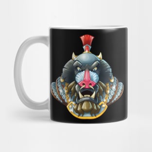 warrior monkey Mug